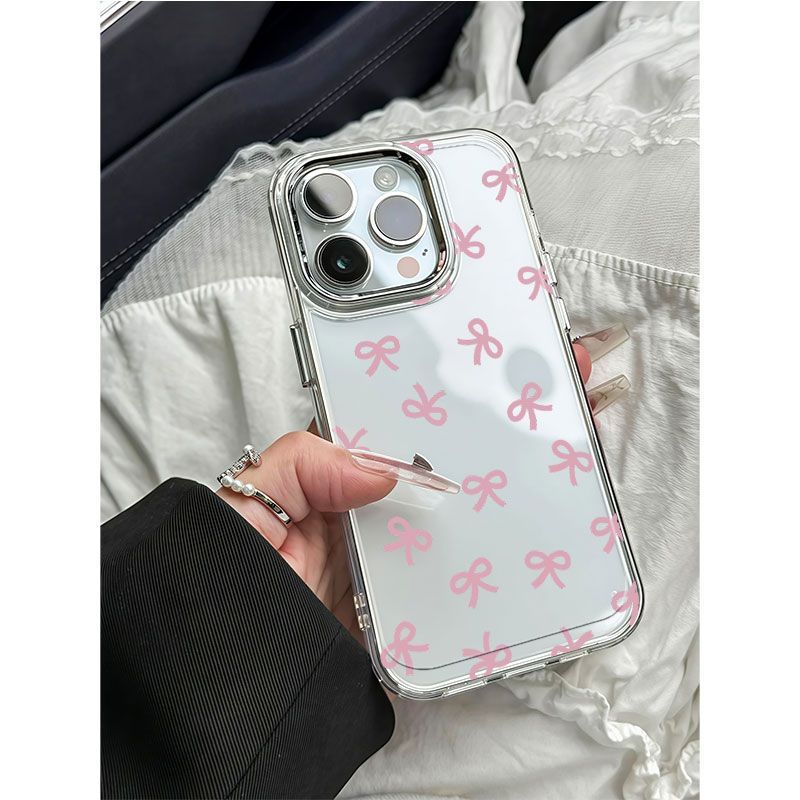 Pink Bow [Transparent Electroplated Lens Frame]