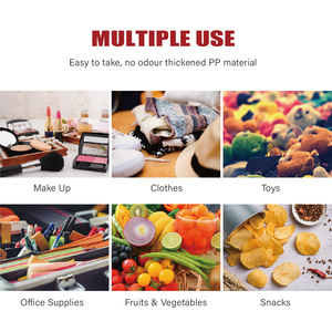 Ensemble de 10 paniers de rangement en plastique écologiques pour tiroirs, idéal pour la cuisine, le bureau et la chambre - Product Image 6