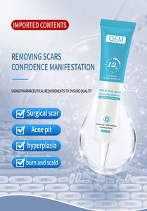 Gel Reparador de Cicatrizes de Acne Personalizado, Rápido e Eficaz com Ácido Salicílico para Redução de Poros, Creme de Uso Diário - Product Image 4