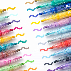 Suministros de arte, bolígrafos acrílicos personalizados, rotulador de pintura acrílica permanente, juegos de rotuladores de pintura acrílica coloridos no tóxicos - Product Image 1