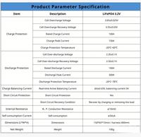 Cartes de protection de batterie 4S Lifepo4 BMS 100A, système de gestion de batterie avec équilibrage actif 5A et protection contre la surchauffe