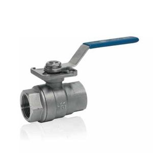 Vanne femelle en acier inoxydable AISI 316 pour actionneur à gaz fileté 1 ''Structure de commande manuelle pour huile d'eau à haute température OEM - Product Image 1