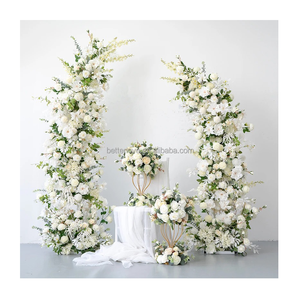 All'ingrosso verde decorazioni ad arco di nozze corno piante artificiali finte per la laurea festa della mamma del capodanno ristoranti - Product Image 5