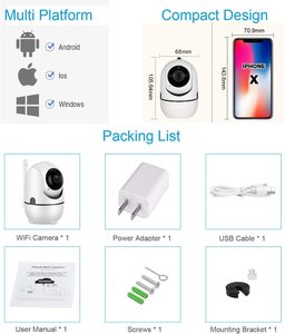Joareon กล้องวงจรปิด <span class=keywords><strong>YCC365</strong></span> <span class=keywords><strong>PLUS</strong></span> 1080P HD, กล้องนิรภัย Ai Cloud Storage การติดตามอัตโนมัติในบ้าน CCTV อัจฉริยะ - Product Image 6