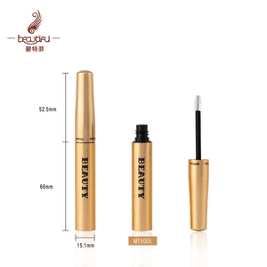 Bộ Cọ Trang Điểm Vàng Nhôm Với Ống Mascara 6Ml + Chai Mascara Hai Đầu + Hộp Đựng Thuốc Nhuộm Lông Mày 5Ml + Bút Đánh Bóng Móng 3Ml - Product Image 4