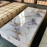Panneau décoratif en PVC imperméable avec revêtement UV, panneaux muraux modernes pour hôtels, anti-rayures, anti-rayures, hôtels, halls, villas