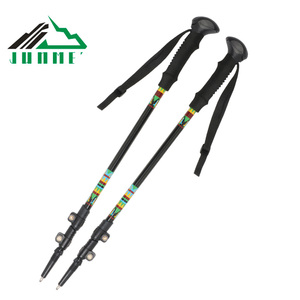 Bâton de <span class=keywords><strong>ski</strong></span> 2 sections liège grip bâton de <span class=keywords><strong>ski</strong></span> temps froid durable TPR panier bâton de glace - Product Image 3