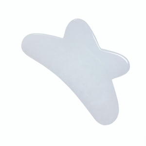 Face Lifting White Crytal <b>Massage</b> <b>Tool</b> White Jade Guasha for Face - Product Image 2