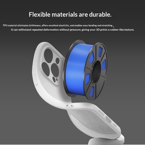 Filament d'impression 3D <span class=keywords><strong>TPU</strong></span> <span class=keywords><strong>85A</strong></span> & 90A, durable, flexible, souple, élastique, absorption des chocs, résistance aux impacts - Product Image 3
