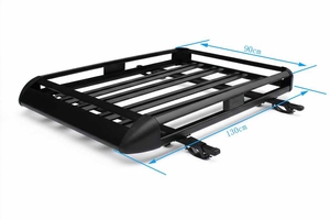 Canasta Portaequipaje <span class=keywords><strong>Universal</strong></span> Desmontable de Aleación de Aluminio para Techo Accesorios 4X4 - Product Image 6