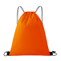 Sac à dos à cordon en polyester Ripstop 600D imperméable avec cadre externe, style sport, pochette zippée, cadeau promotionnel, plage, vente en gros