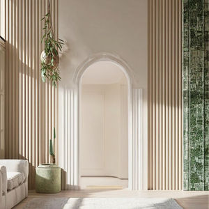 Espejo de tocador de vidrio de cuerpo completo de diseño moderno, de pie, decorativo, portátil, hecho a mano para el hogar, dormitorio - Product Image 3