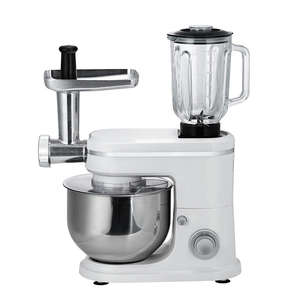 Robot da Cucina Multifunzione 3-in-1 Elettrico da 6L, 1000W, per Casa e Commerciale, Impastatrice, Frullatore, Tritacarne, Estrattore di Succo Incluso - Product Image 1