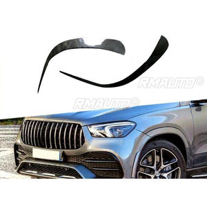Para Mercedes-Benz Clase GLE W167 GLE350 2020+ Alerón de Parachoques de Fibra de Carbono Real, Divisor de Ventilación de Aire, Embellecedor de Ventilación de Aire - Product Image 2