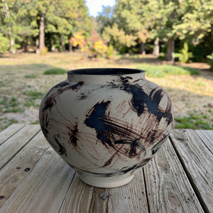 Vase de table en céramique Farmhouse <span class=keywords><strong>Chic</strong></span> High Rustic Home Decor Minimalist Scandinavian Bohemian Style for Living Room Art <span class=keywords><strong>Deco</strong></span> - Product Image 3