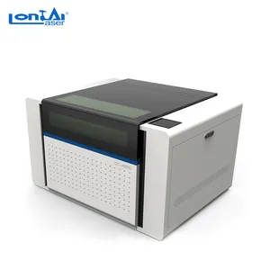 Desktop mini 4060 6090 50w 60w 80w 100w 130w co2 laser engraving machine rubber acrylic wood clothes leather with rotary