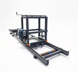 Scierie à chaîne portative à essence avec rail de 5000 mm, machine à scier à chaîne mobile à essence pour le traitement du bois sur site - Product Image 1