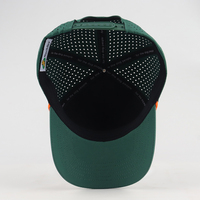 Casquettes de baseball unisexes de haute qualité, imperméables, perforées, 100% polyester, avec broderie personnalisée du logo OEM, certifiées BSCI, vente en gros.