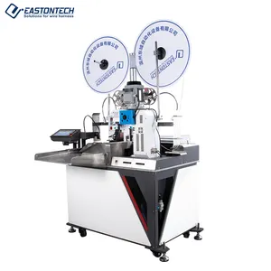 EW-22B Double- Heads Automatic High Intelligence Penumatic 20-32AWG Cable Wire Cutting,Stripping Terminal Crimping Machine
