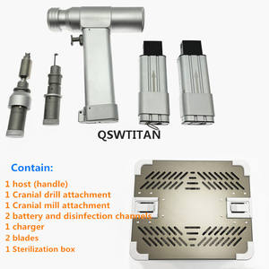 Sistema de Taladro y Fresadora para Craneotomía, Neurocirugía Craneal, Cirugía Veterinaria, Taladro Eléctrico para Huesos, Herramientas Eléctricas, Instrumentos Ortopédicos - Product Image 6