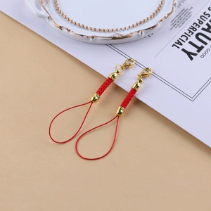 Cordón colorido para teléfono móvil con dije chapado en oro y cuerda trenzada para decoración de bolsos o teléfonos - Product Image 3