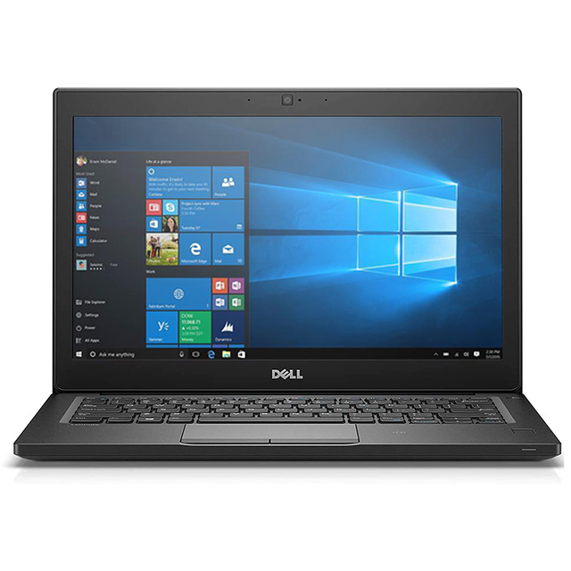 Used Dell7290 95% New Refurbished Business Laptop Intel Core I5-8th 8GB Ram 256GB SSD 512G 1T 12.5 Inch Second-Hand Notebook PC
