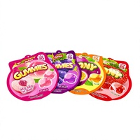 OEM ODM Permen Gummy Kulit Persik & Pop Viral 150g Favorit Remaja Permen Buah Lapis Ganda Lembut dan Berair Grosir Pabrik