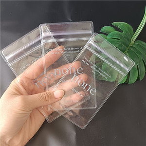 Bolsa transparente <span class=keywords><strong>de</strong></span> Pvc para embalaje <span class=keywords><strong>de</strong></span> joyas, bolsas pequeñas, bolsas transparentes para bisutería, paquete <span class=keywords><strong>de</strong></span> viaje, bolsa con cremallera, parte superior con cremallera, se acepta - Product Image 4