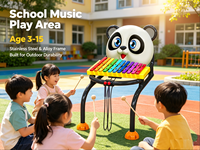High-end Panda Metal Percussion Instruments Are Suitable for Real Estate Events, Music Parties, and Schools
