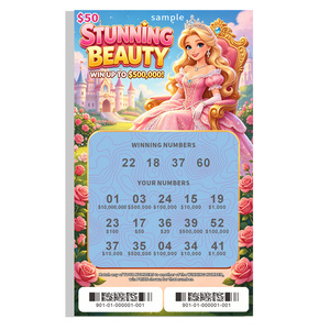 Tarjetas Rasca y Gana Ecológicas con Logotipo Empresarial Personalizado, Impresión Digital de Alta Definición, Patrón de Boletos de Lotería - Product Image 4