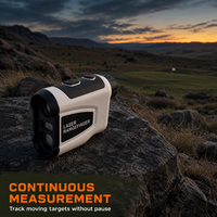 Télémètre laser de golf en gros 2000m avec écran LCD, grossissement 6X, mode vitesse, mesure en yards pour l'extérieur