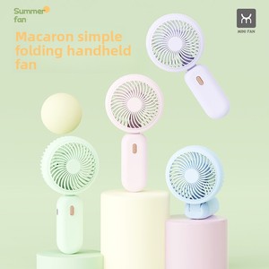 Casual Portable USB Mini <span class=keywords><strong>Ventilateur</strong></span> De Poche Petit Refroidissement Par Air Pliable Conception Trois Vitesses Silencieux pour Usage Domestique - Product Image 1