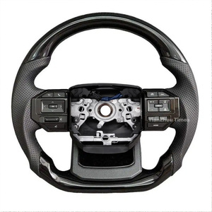 Volante deportivo de cuero compatible con Toyota Hilux Fortuner Camry Land Cruiser <span class=keywords><strong>Gr</strong></span> <span class=keywords><strong>Corolla</strong></span> Hiace 86 Mark X Prado 120 Yaris - Product Image 6