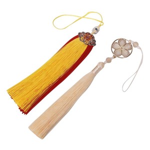 Frange à pompons de 14 cm, décorations suspendues pour flûte et éventail - Product Image 1