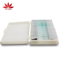 50 Pcs Botany Prepared Microscope Slides with Plant for University Education