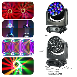 Luz LED Redsun 1915 Bee Eye con Zoom RGBW 4 en 1 para Espectáculos, Banquetes, Fiestas en Clubes y Parques Temáticos - Product Image 2