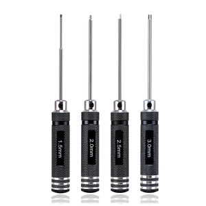 במהירות גבוהה פלדה 1.5mm 2.0mm 2.5mm 3.0mm 4pcs כדור מברג סט למזלט <span class=keywords><strong>rc</strong></span> <span class=keywords><strong>rc</strong></span> רכב - Product Image 4