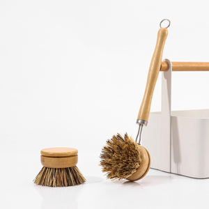 Cepillo de Limpieza de Bambú y Sisal Ecológico y Natural de Alta Calidad <span class=keywords><strong>para</strong></span> Uso en la Cocina, <span class=keywords><strong>para</strong></span> Platos, Botellas y Ollas - Product Image 6
