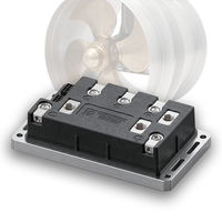 Contrôleur de véhicule électrique CAN RS485 plus avancé 48V/60V/72V 10/12/15 KW, refroidissement liquide, super fluide pour bateau électrique