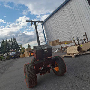 Промышленная электрическая тележка-домкрат для прицепов с усовершенствованной шаровой муфтой, пневматической системой шин и пластиковой платформой OEM - Product Image 5