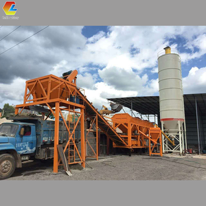 25m ³/h-180m ³/h cấu trúc gồ ghề nhỏ gọn 110 nhà máy bê tông bê tông bê tông thiết bị trạm trộn và trộn bê tông - Product Image 2