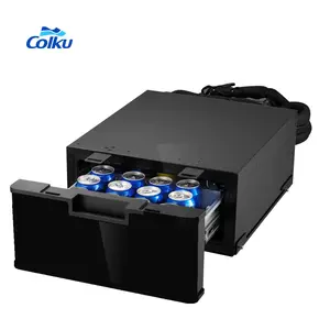 Cassetto di raffreddamento frigorifero per auto a basso rumore 12V 24V Dc compressore frigorifero a cassetto di tipo integrato per Camper camion barca
