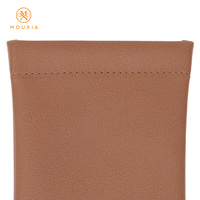 Estuche para Gafas de Tubo Recto de Cuero PU Ecológico, con Logotipo Personalizado, Ligero y Portátil, para Uso Diario y Viajes