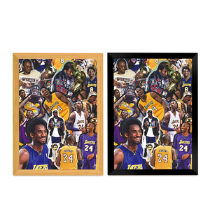 ไฟ LED ประดับตกแต่งรูปดาว <span class=keywords><strong>NBA</strong></span> คุณภาพสูงกรอบรูปพร้อมไฟ LED รองรับผ้าใบภาพวาดแสงน้ำหนักเบา - Product Image 3