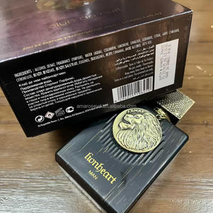 Perfume Unisex Lion Heart Árabe de Oriente Medio, Éxito de Ventas Transfronterizo, Eau de <span class=keywords><strong>Parfum</strong></span> en Spray de 100 ml, Aroma Floral, Almizcle, Pachulí, Menta y Vainilla - Product Image 3