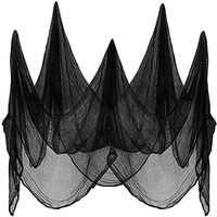 Tissu en gaze de polyester pour Halloween, pour adultes, effrayant, maillage sinistre, toile de sang, décoration pour maison hantée, bar, fête, vente en gros, couleur personnalisée
