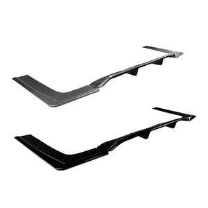 สปอยเลอร์กันชนหลัง Amp-Z สำหรับ Mercedes-Benz V-Class V260 W447 AMG Line ปี 2018-23 สีดำเปียโน ลายคาร์บอนไฟเบอร์ ผิวด้าน - Product Image 5