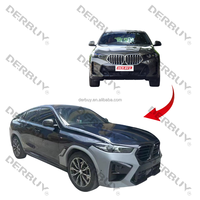 Kit de carrocería de accesorios de coche para BMW X6 G06 LCI normai actualización a X6M Bodykit M Sport parachoques delantero parachoques trasero