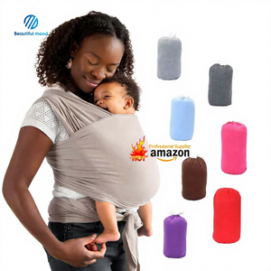 Migliore qualità di cotone morbido del bambino dell'involucro dell'imbracatura carrier con logo privata - Product Image 2