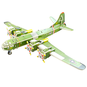 ของขวัญส่งเสริมการขายจิ๊กซอว์ 3D <span class=keywords><strong>กระดาษ</strong></span>โฟมเครื่องบินน้ํารุ่น DIY ของเล่นสําหรับเด็ก - Product Image 4